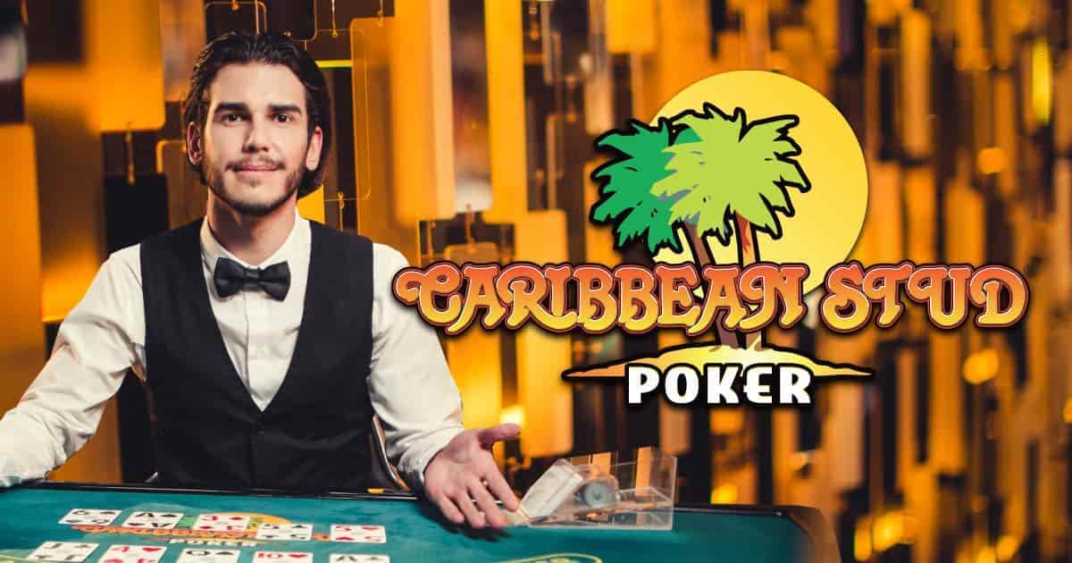 Caribbean Stud Poker logo – Live Shows by Evolution at N1bet