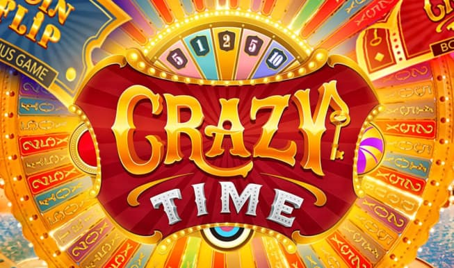 Enjoy Crazy Time by Evolution – logo hosted on casinon1bet.de
