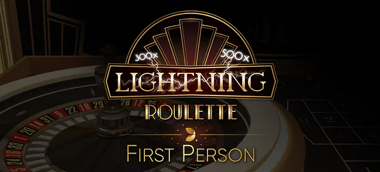 First Person Lightning Roulette casino game by Evolution – featured logo at N1bet