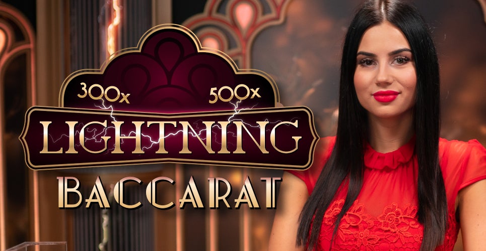 Live Shows logo of Lightning Baccarat from Evolution at N1bet